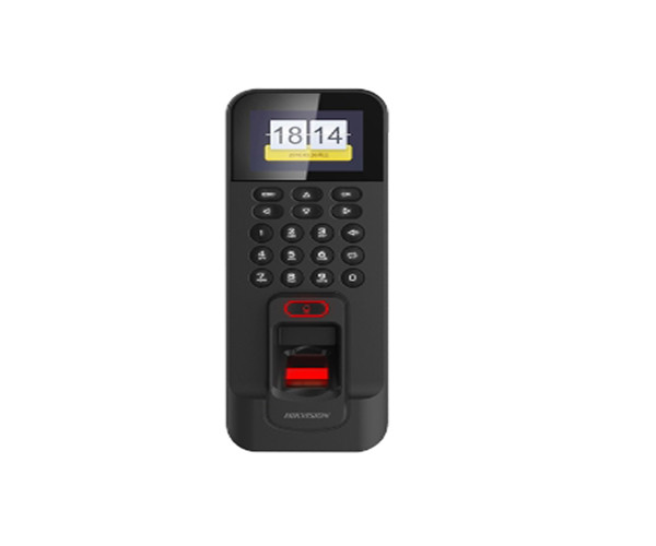 【?？低曋讣y門禁考勤機】?？低旽IKVISION指紋門禁考勤機DS-K1T804F